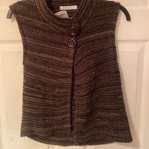 Charlotte Russe sleeveless sweater top